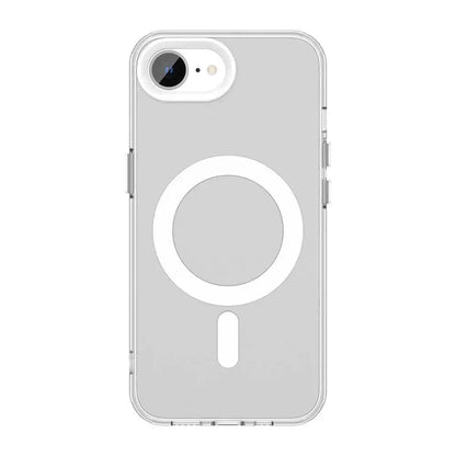 For iPhone 17e 16e Case New Fashion Frosted Transparent Candy Magnetic  Anti-drop Cover For iPhone 17E Wireless Charging Funda