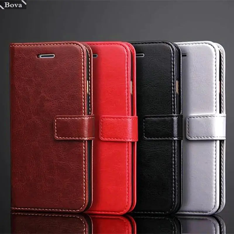 Card Holder Leather Case for Samsung Galaxy S10 + S 10 5G S10e Flip Cover Retro Wallet Pu Leather Fitted Case S10 Fundas Coque