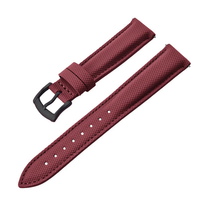 NATOBELT Sailcloth Watch Strap 18mm 19mm 20mm 22mm PVC Watch Strap Nylon Watchband Quick Release Sport Wristband Accessories