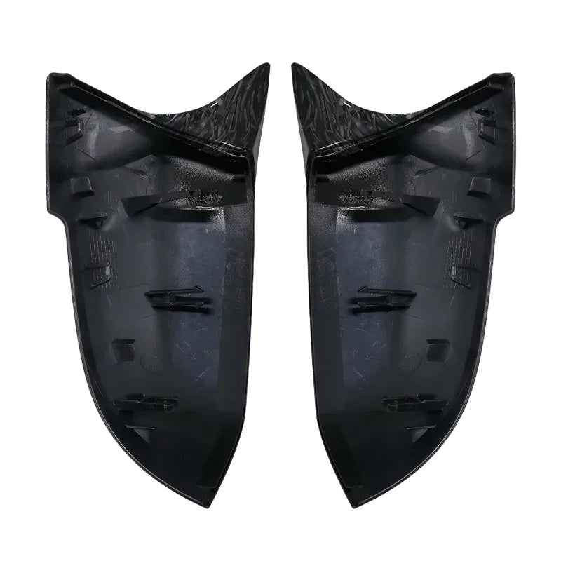 For BMW 1 2 3 4 Series F20 F30 F31 F32 F34 F36 E84 2014 -2018 1Pair Side Rearview Wing Mirror Cover Caps ABS Gloss Black