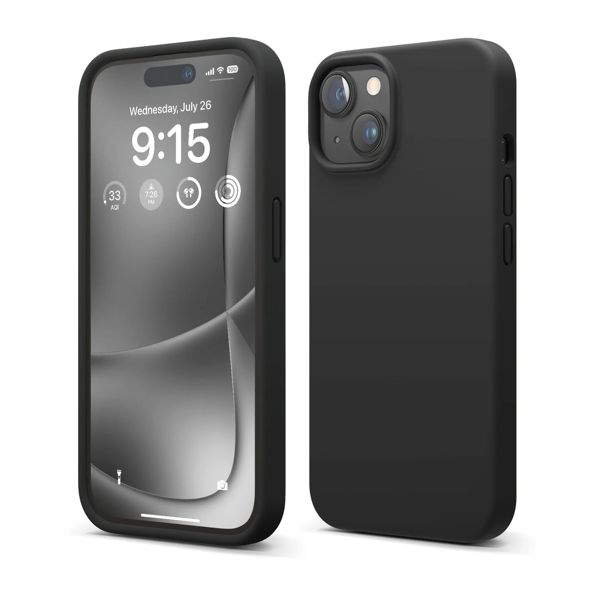 Shockproof SiliconeCase for iPhone11 12 13 mini softshell Anti-Scratch Anti-DropWashableratio/16colors tochoose from/withBox