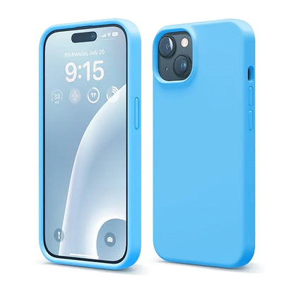 Shockproof SiliconeCase for iPhone11 12 13 mini softshell Anti-Scratch Anti-DropWashableratio/16colors tochoose from/withBox
