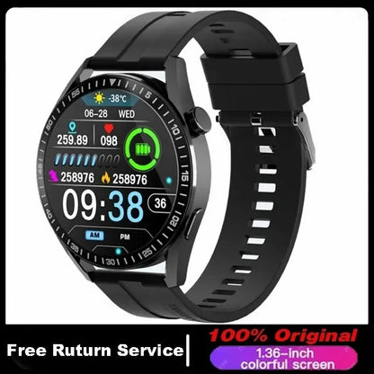 2026 New For Android ios Smart Watch Men HD AMOLED Screen GPS Motion trajectory Heart Rate Bluetooth Calls SmartWatch Waterproof