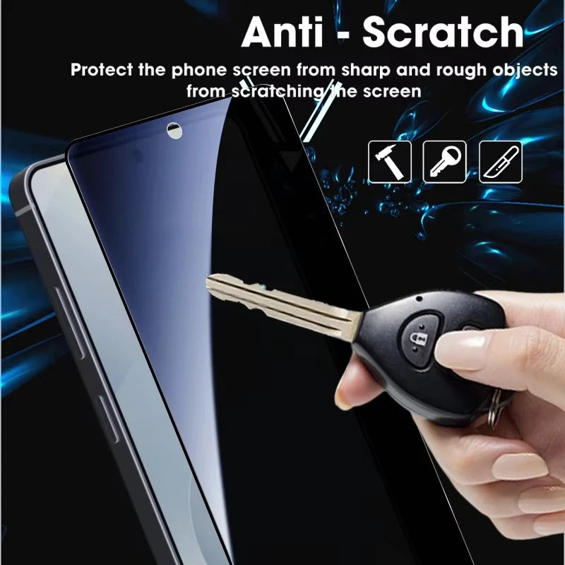 1-5Pcs Dust Free Easy Install Privacy Screen Protector For Samsung Galaxy S26 Ultra S25 Edge S23 S24 S21 S22 Plus Tempered Glass