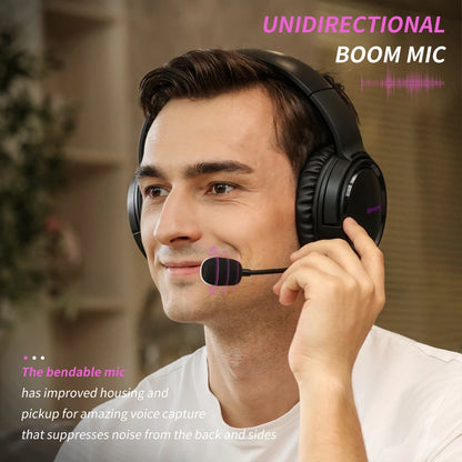 BINNUNE BG02 Wired Gaming Headphones with Mic for PS 4|5 Xbox1 Gaming Headset with Mic for PS4 PS5 Xbox Series X|S Xbox 1 PC NS