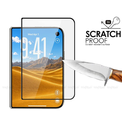 1/2/3/4PCS For iPhone Duo Glass iPhone Duo Tempered Glass Protective 9H Full Cover Glue Flat Outer Screen Protector iPhone Duo