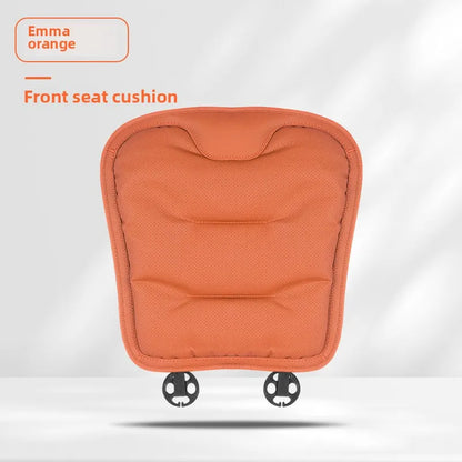 Universal Perforated Nappa Leather Car Seat Cover Luxury Sedan SUV Breathable Comfortable Cloud Cotton Cushions Car Seat Cover