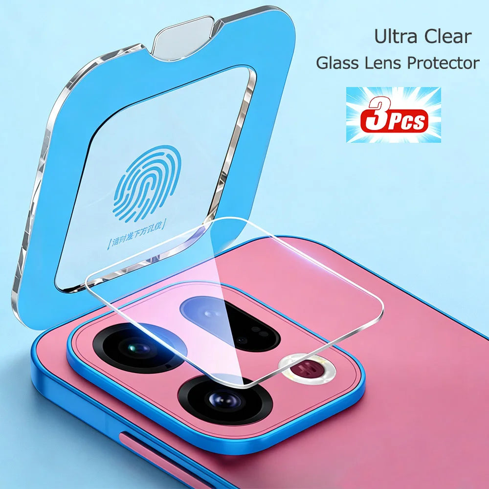3pcs Lens Protector For OPPO Findx9/Findx8 Pro/Ultra Find X9 Pro X7 X8 Ultra X8S Plus X8S+ Reno13 Pro Camera Lens Back AR Cover