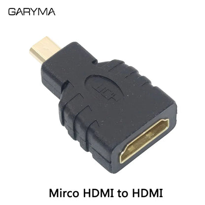 Mini Micro HDMI Male To Female Plug 90 270 Degree Right Male To Female for PS4/3 TV HDMI Extender