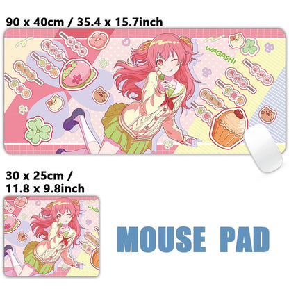 Project Sekai Birthday Full Character 25-ji Nightcord de PJSK Mouse pad Table Mat Gaming XXL Anime Mousepad Keyboard Desktop Mat