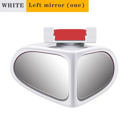 1 Pair 360 Degree HD Car Blind Spot Mirror Rotatable Adjustable Wide Angle Exterior Automobile Rear View Mirror Parking Mirrorb