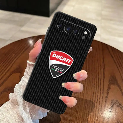 Case for Google Pixel 8a 6 7 8 Pro 10 9 Pro XL 7a 9a 6a Soft Shell Moto-rcycleS Racing DD-ucatieS