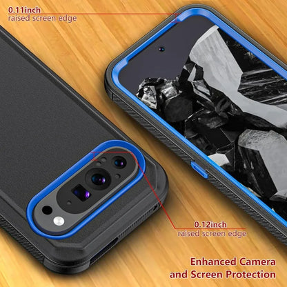 Premium Military Grade Heavy Duty Phone Case for Google Pixel 10 9 8 Pro XL with Clip Hard Shockproof Armor Protector Cell Cover