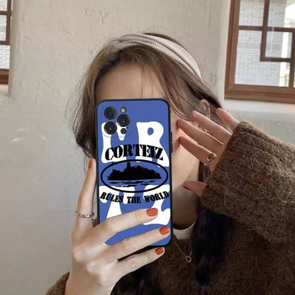 The World-C-Corteizs Phone Case For iPhone 17 Pro Max Air Back Cover 16 15 14 13 12 11 Pro Max Case