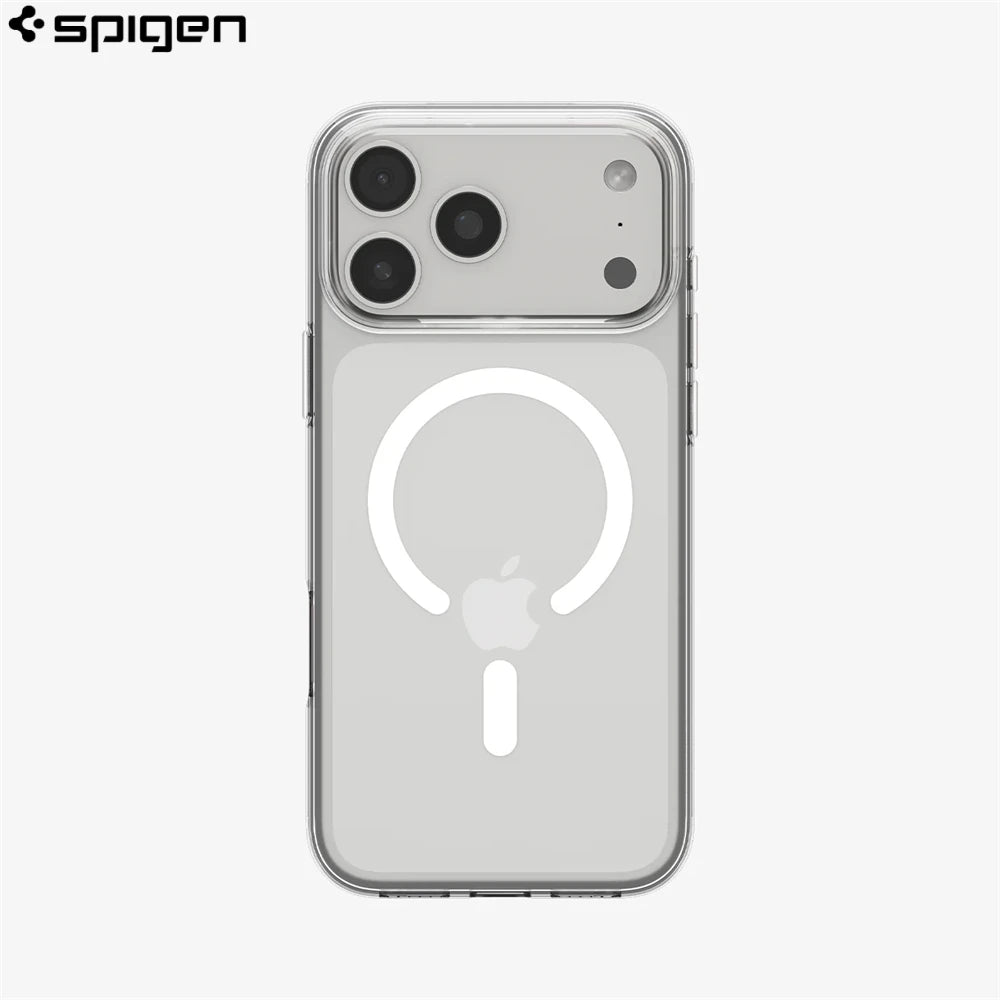Spigen Ultra Hybrid MagFit TPU Anti Yellowing Case For iPhone 17 Pro Max 16 15 Plus 14 13 12 17 Air For Magsafe Magnetic Cover