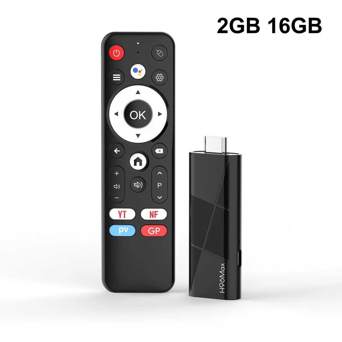 2026 H96 MAX RK3518 Mini TV Stick Android 14 4K Media Player Quad Core Voice Remote WiFi6 BT5.4 2GB RAM 8GB/16GB Smart TV Box
