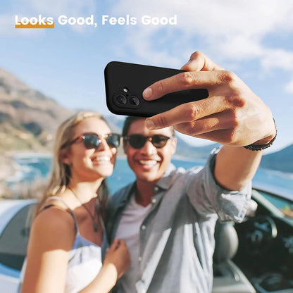 2in1 Phone Case for IPhone 17 16 15 14 Plus 13 Pro Max Air with 9H HD Screen Film Protector Glass Soft Silicone Shockproof Cover