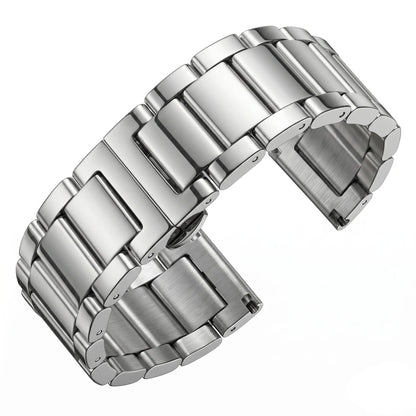 Stainless Steel Watch Band Bracelet 18 20 21 22 23 24mm Women Men Solid Metal Wristband Replacement Strap Accessories With Tool