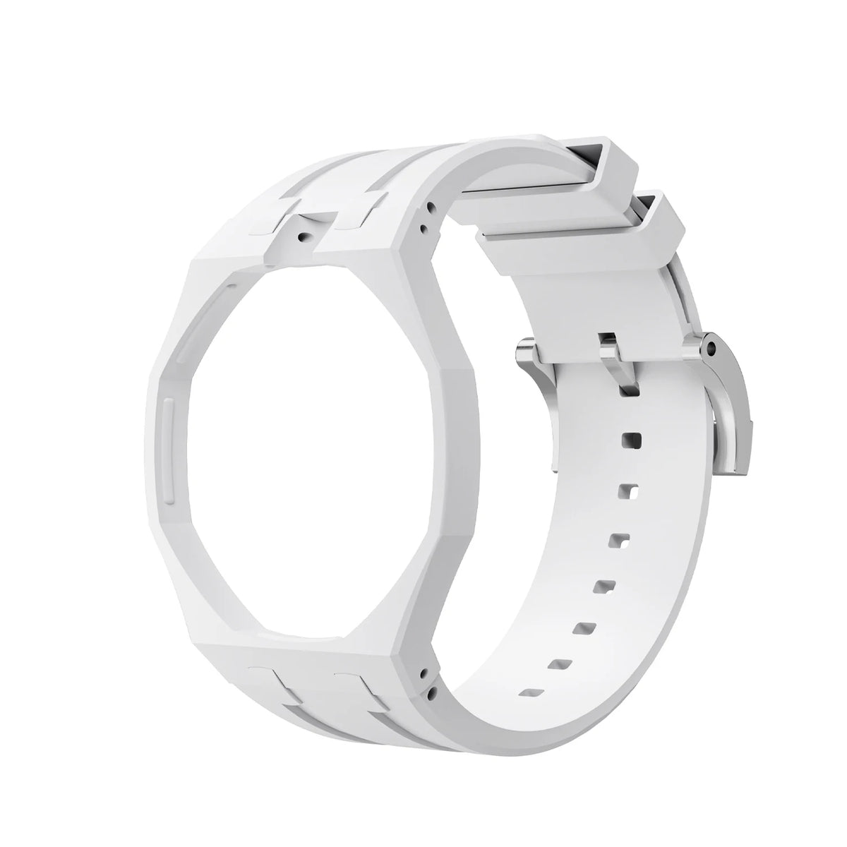 Bioceramics Watch Case+Silicone Band Modification Kit Strap Case Changer To Wristwatch Accessories For Royal Pop