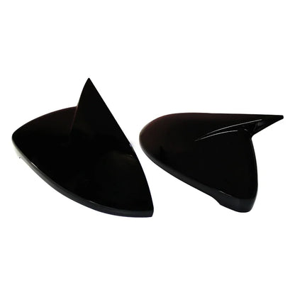 2x Carbon Look Side Wing Mirror Cover For VW For VW Golf 7 MK7 MK7.5 GTI R GTE GTD 2014-2019 Side Rear View Mirror Cap Cover