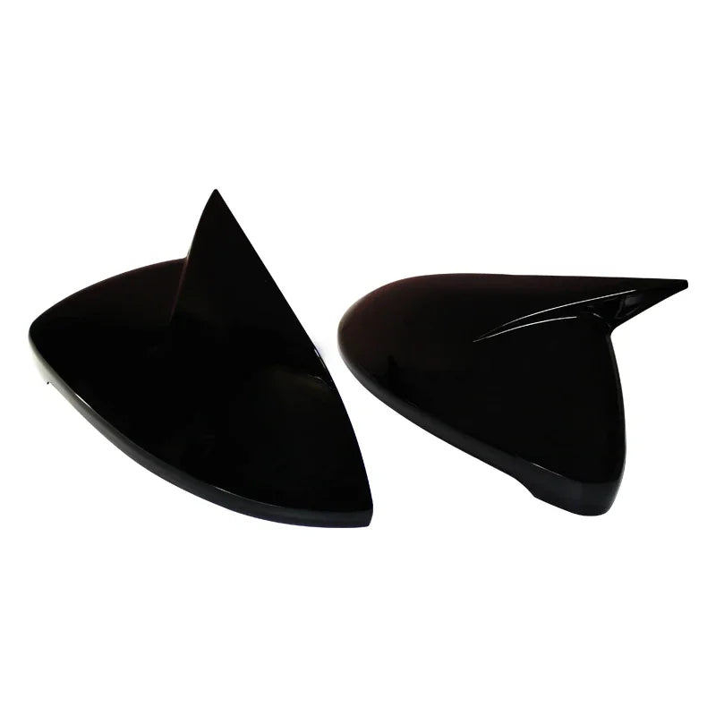 2x Carbon Look Side Wing Mirror Cover For VW For VW Golf 7 MK7 MK7.5 GTI R GTE GTD 2014-2019 Side Rear View Mirror Cap Cover