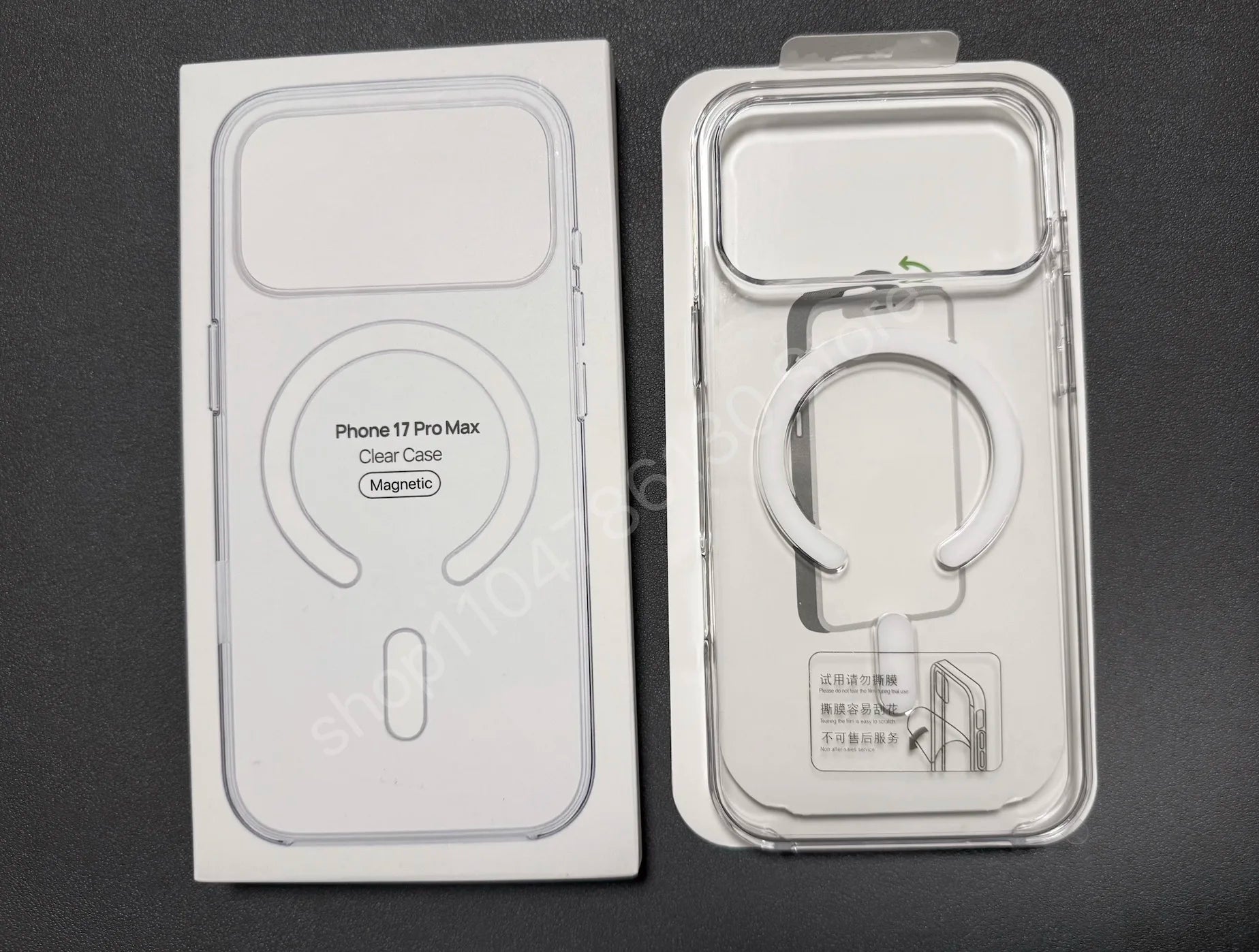 Original Transparent Phone Case For iPhone 17 Air 16 15 14 13 12 Pro Max Cases For Magsafe Animation Wireless Charging Cover