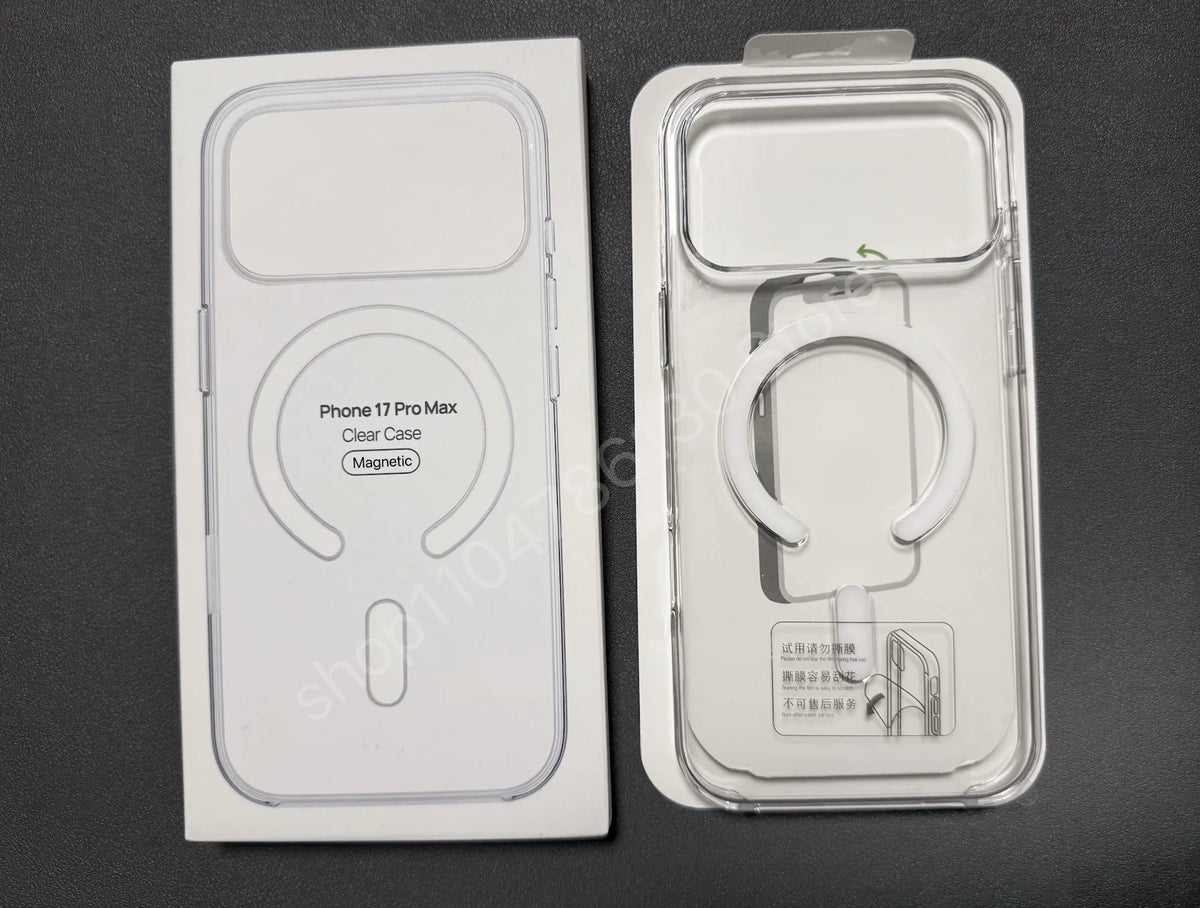 Original Animation Magnetic Transparent Case For iPhone 17 Air 16 15 14 13 12 Pro Max Cases For Magsafe Wireless Charge Cover