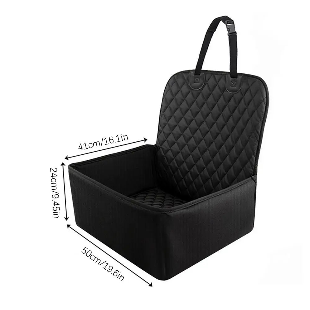 Dog Car Seat Large Waterproof Back Seat Extender for Dogs Cats, Waterproof Safety Car Seat Cushion Carrier Cover Easy Clean