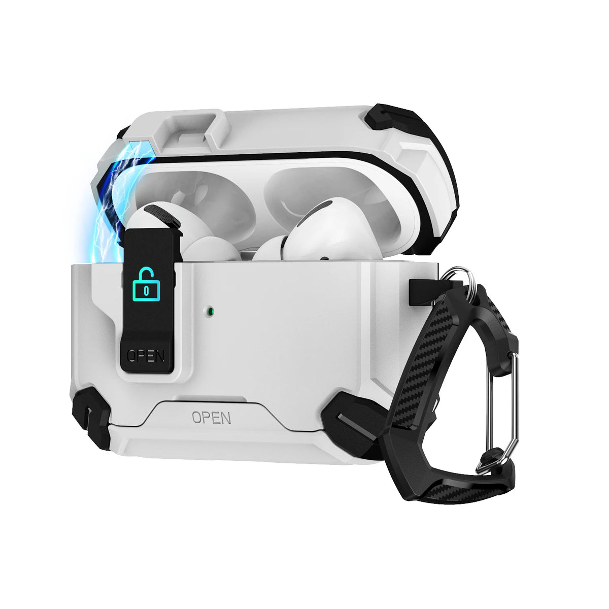 Phone Holder Security Lock Cover For AirPods Pro 3 2025 Case For AirPods Pro3 Pro 3rd Gen 2025 Cases Shockproof  Headphone Cover