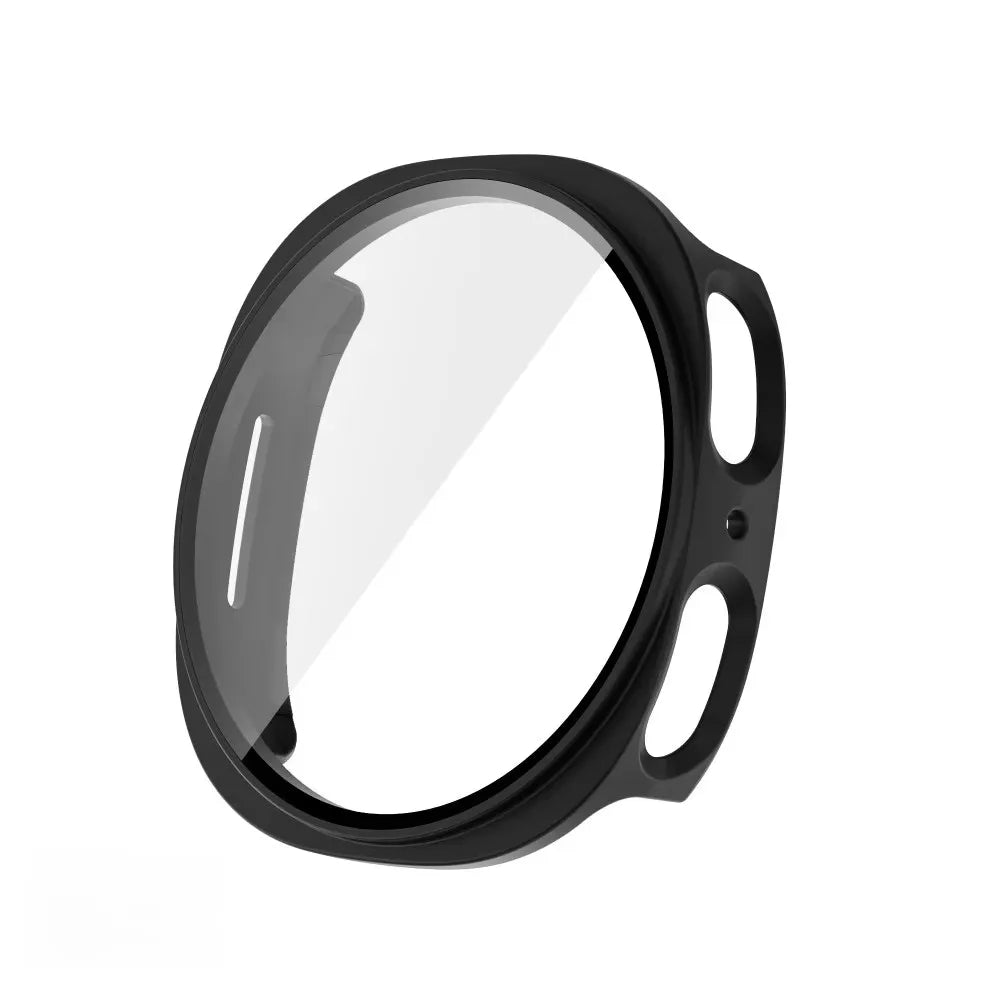 Tempered Glass+Case For Samsung Galaxy Watch8 40mm44mm, All-Around Screen Protector Hard PC Bumper For Galaxy Watch 8 Classic 46