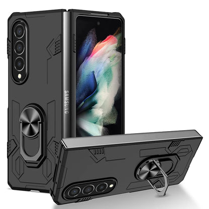 For Z Fold4 Fold3 Case Samsung Z Fold 2 1 Anti Impact Shockproof Anti Scratch Mecha Cover Case Black Green Blue