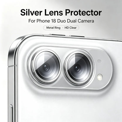 9H Hardness HD Clear Tempered Glass Camera Lens Protector Anti-Scratch Back Lens Film For iPhone 18 Duo Fold