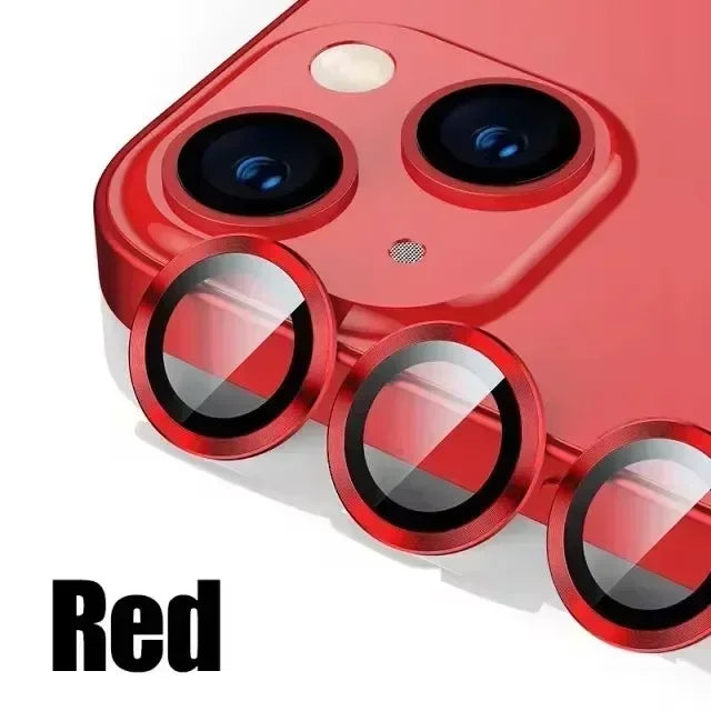 3Pcs Metal Lens Protector Glass For iPhone 16 13 12 11 14 15 Pro Max Mini Camera Lens Protection Film For iPhone 16 14 15 Plus