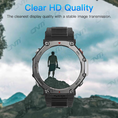 9H Hardness Tempered Glass for Amazfit T-Rex 3 Screen Protector Tempered Glass Anti-scratch Film for Amazfit TRex 3 Accessories