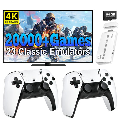 M15 4K TV Retro Handheld Game Console Stick 2.4G Dual Wireless Controller 20000+ Classical Games 23 Classic Emulaters