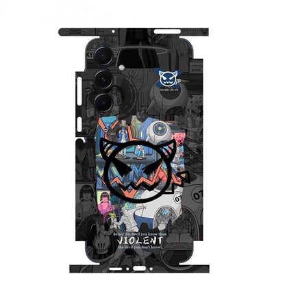 Oscar Skin Wrap Sticker For Samsung Galaxy A12 A13 A14 Back Film A54 A55 5G Protective Decal Full Coverage Protector
