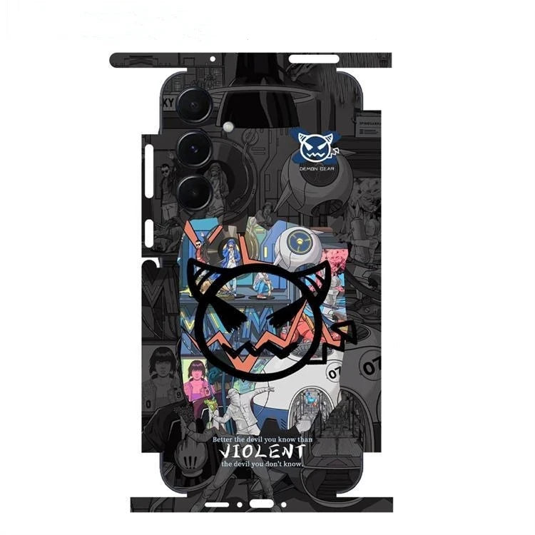 Oscar Skin Wrap Sticker For Samsung Galaxy A12 A13 A14 Back Film A54 A55 5G Protective Decal Full Coverage Protector
