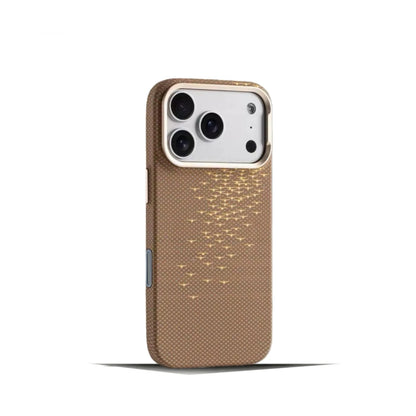 Carbon Fiber Fibre Relief Magnetic Case For iPhone 16 15 14 Pro Max 17 Magnetic Wireless Charging Alloy Lens Shockproof Cover