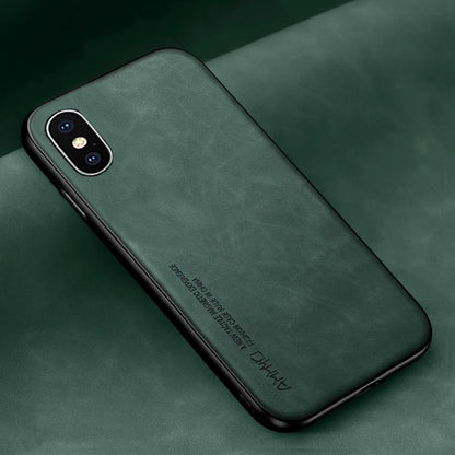 Simple pattern Soft leather cover For Apple Iphone X XS MAX XR TPU Silicone bumper case For For Apple Iphone X XS MAX XR Case
