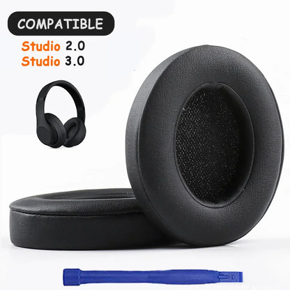 KUTOU Earpads For Beats Studio 3 3.0 Ear Pads Studio3 Headphone Replacement Pads Studio2 Ear Cushions Earpads  Headset Foam Pad