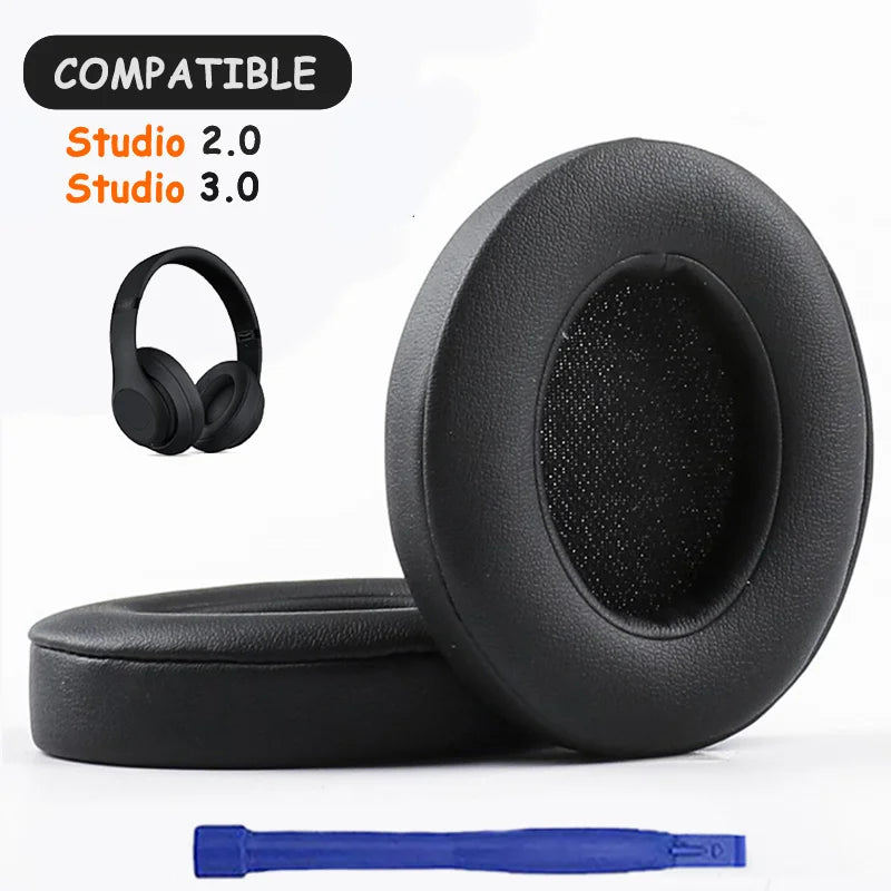 KUTOU Earpads For Beats Studio 3 3.0 Ear Pads Studio3 Headphone Replacement Pads Studio2 Ear Cushions Earpads  Headset Foam Pad