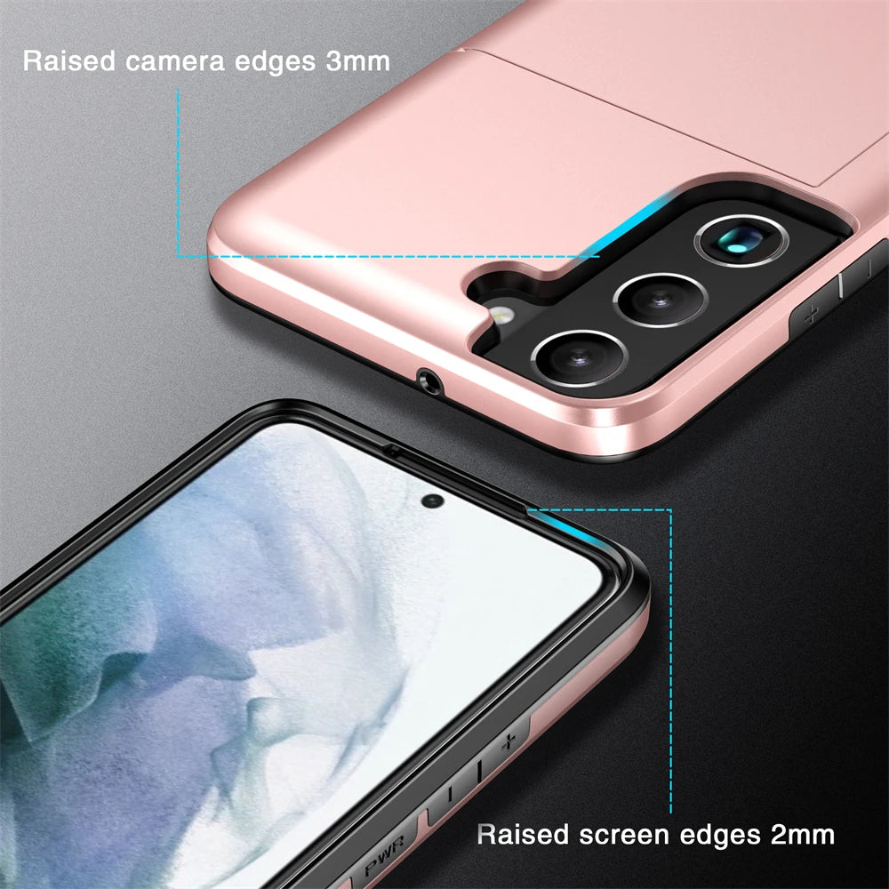 Wallet Cover For Samsung Galaxy S22 S20 S21 FE S10 Plus Case With Card Holder Shell For Galaxy S10e S22+ S21+ S22 Ultra 5G Funda