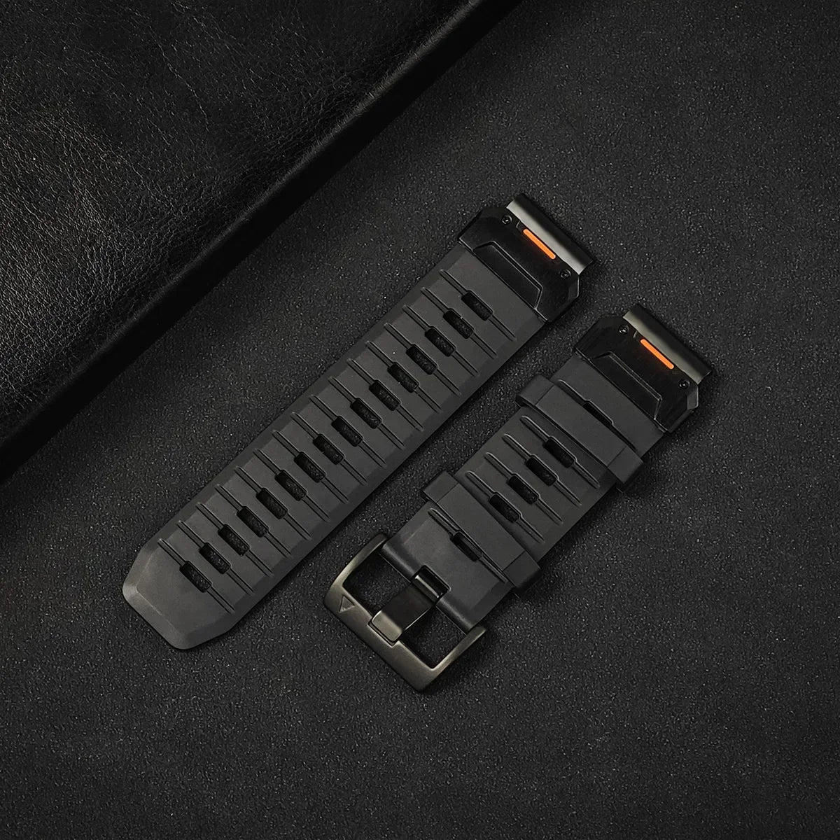 22mm 26mm Fluororubber Strap For Garmin Fenix 8 7X 7Pro Epix Pro Gen2 47mm 51mm QuickFit Garmin  Fenix 6 6X Pro 5XPlus Watchband