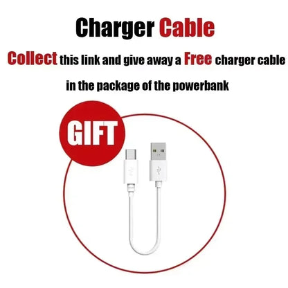 Lenovo 500000mAh 140W Power Bank Super Fast Charging High Capacity Digital Display Battery Pack Powerbank for iPhone Samsung