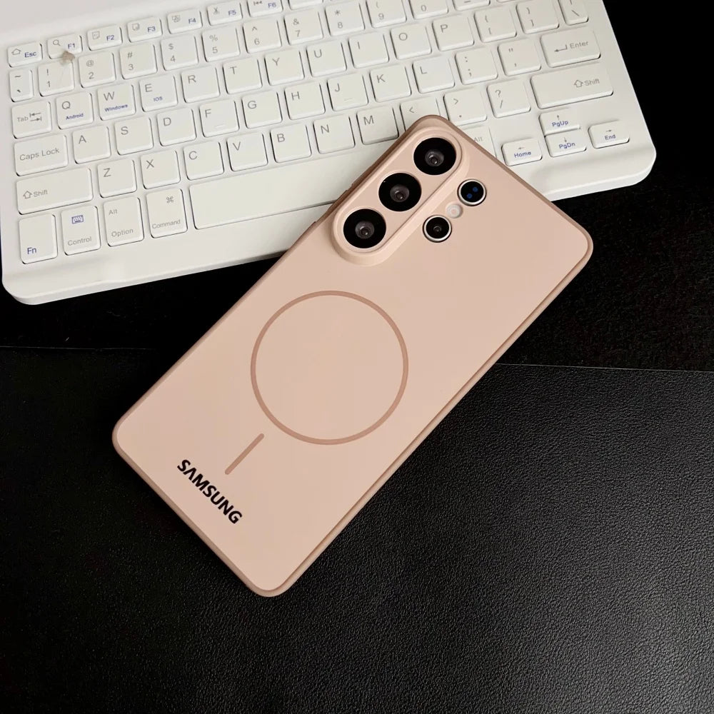 Original Liquid Silicone Soft Phone Cases For Samsung S26 S25 Ultra S24 S23 Plus S22 S25 FE A56 A36 A57 Case Shockproof Cover