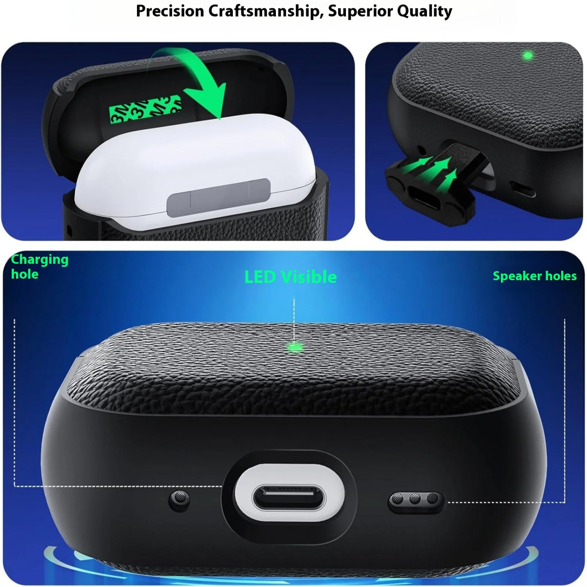 Luxury Soft TPU Earphone Case for Airpods Pro 3 2 2nd Generation Air Pods 5 4 1 3rd Pro3 Pro2 Gen Headphone Cover with Strap