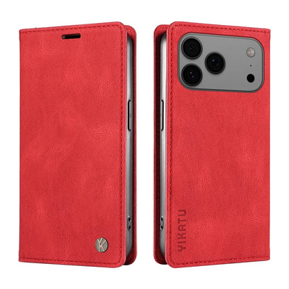 Magnetic Leather Wallet Flip Cover For Apple Iphone 17 16 16E 15 14 13 12 11 XS XR Air Plus Pro Max ProMax Mini | Premium Case