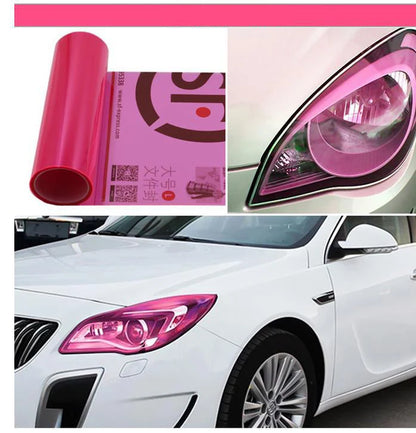 30x60cm PVC Car Headlight Lamp Film Fog Lamp Taillight Sticker Vinyl Film Sticker Auto Lamp Styling Wrap Film Car Accessories