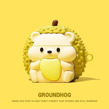 3D Chocolate Cookies Bread Case For AirPods 1 2 3 4 Pro Cartoon Cute Earphone Case For AirPods Pro 2 Silicone Soft Cover