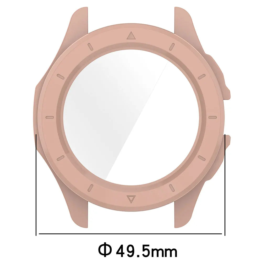 Tempered Glass + PC Case For Xiaomi Watch S4 Sport Full Screen Protector Bumper Cover Xiaomi Watch S4 Sport Smart Accessories